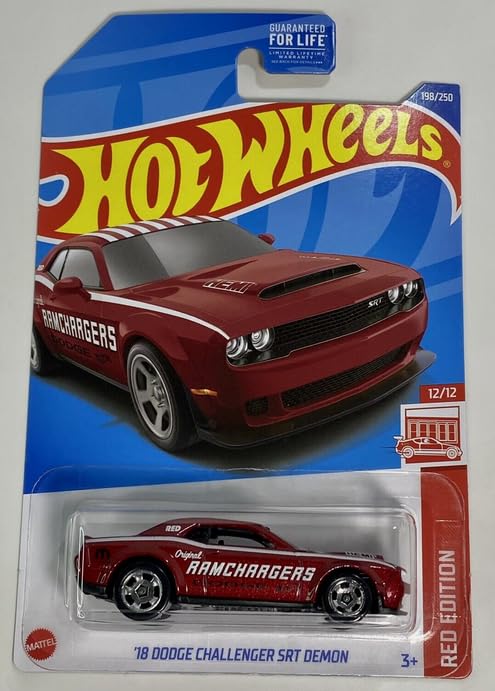 ホットウィール　STH DODGE CHALLENGER SRT DEMON Hot Wheels Dodge Challenger SRT Demon STH Super Treasure